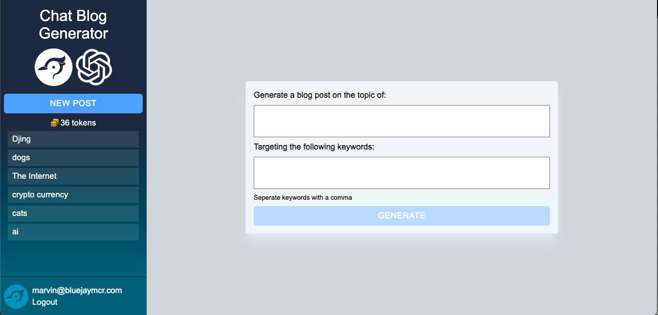Chat Blog